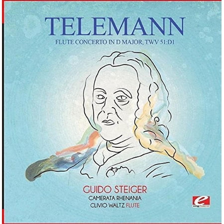 Telemann - Telemann: Flute Concerto in D Major, TWV 51:D1 - Music & Performance - CD