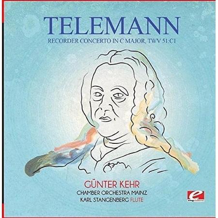 Telemann - Telemann: Recorder Concerto in C Major, TWV 51:C1 - Classical - CD