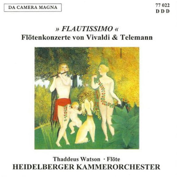 Telemann / Vivaldi - Flute Concerts - Music & Performance - CD