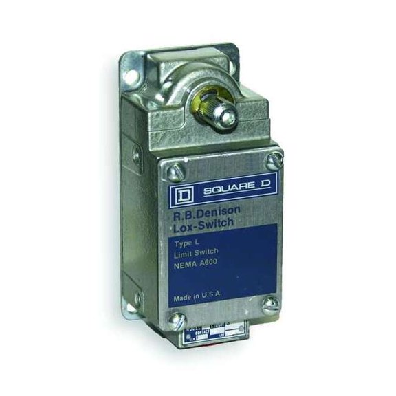 Telemecanique Sensors Cable Pull Switch,20A,Right,1NO+1NC L1432M