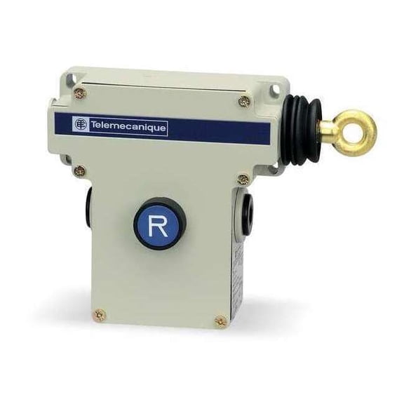 Telemecanique Sensors Cable Pull Switch, Right, 2NO+2NC, 24/120V XY2CE1A196H7