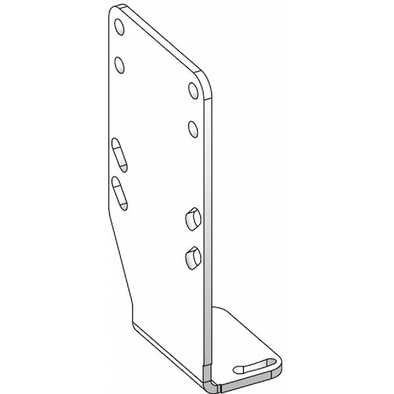 Telemecanique Sensors Mounting Bracket,For XUK Series Sensors XUZASK003