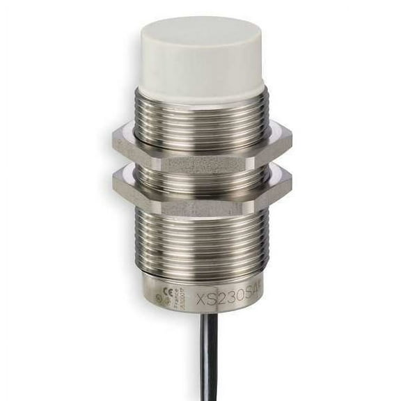 Telemecanique Sensors Inductive Cylinder Prox Sensor, NPN XS230BLNAM12