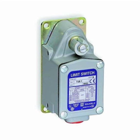 Severe Duty Limit Switch, No Lever, Rotary, SPDT, 20A at 600V AC, Actuator Location: Side