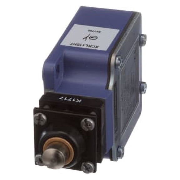 Telemecanique Sensors Limit Switch, Plunger, 1NO/1NC XCKL110H7