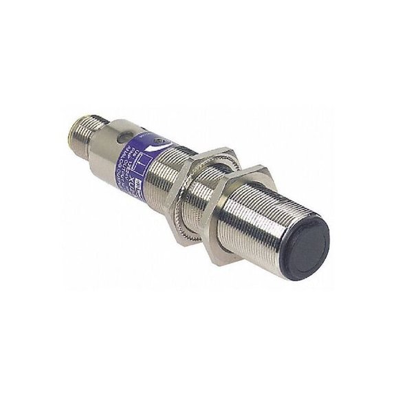 Through-Beam Photoelectric Sensor Set, M12, Right Angle, Cylindrical, PNP
