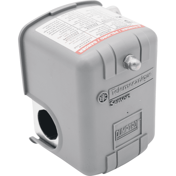 Telemechanique Sensors 1/4" Pumptrol Pressure Switch - Pack of 4 Indoor & Outdoor Use, NEC-Compliant