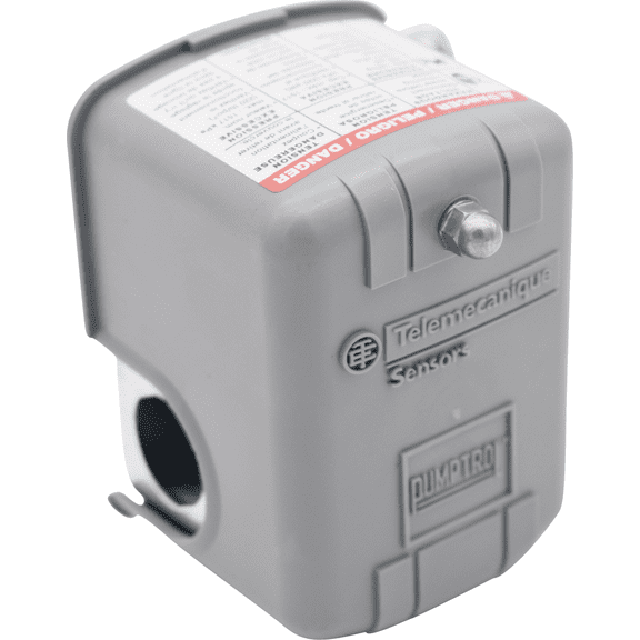 Telemechanique Sensors 1/4" Pumptrol Pressure Switch - Single Pack Indoor & Outdoor Use, NEC-Compliant