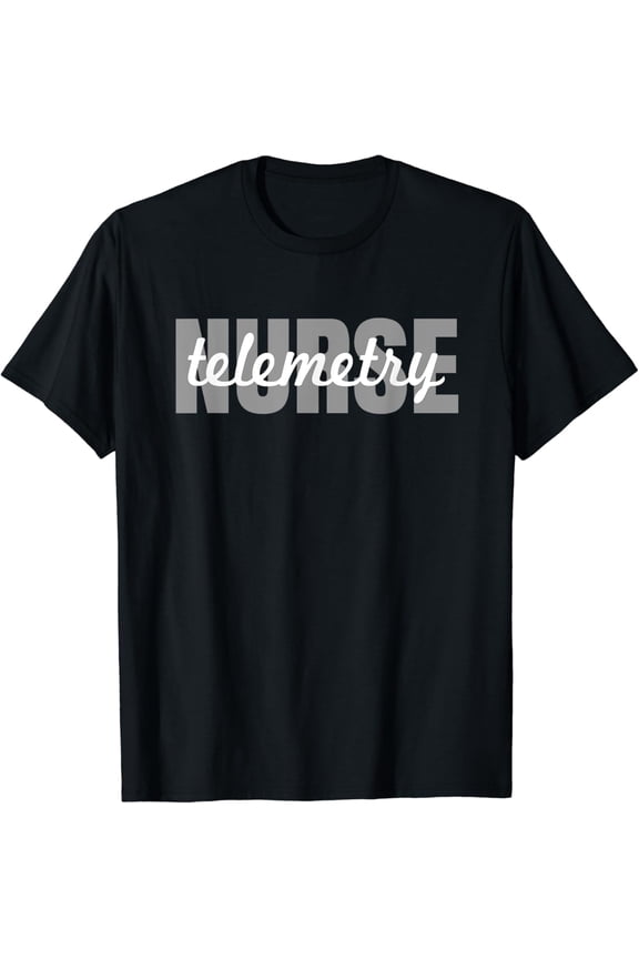 Telemetry Nurse Outfit Step Down Nursing T-Shirt