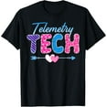 thumbnail image 1 of Telemetry Tech Appreciation Heart Telemetry Technician T-Shirt, 1 of 4