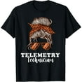 thumbnail image 1 of Telemetry Technician Heartbeat Heart Monitor Analyze Data T-Shirt, 1 of 4
