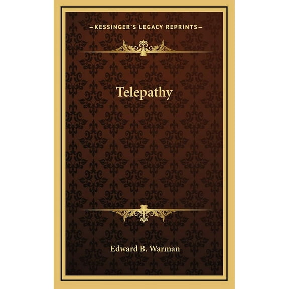 Telepathy, (Hardcover)