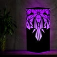 thumbnail image 1 of Telepathy Lamp - Long Distance Wifi Touch Lamp by Zoci Voci - Raining Diamonds Design | Waite Colour | Glossy Finish (Set of 1 Lamp), 1 of 7