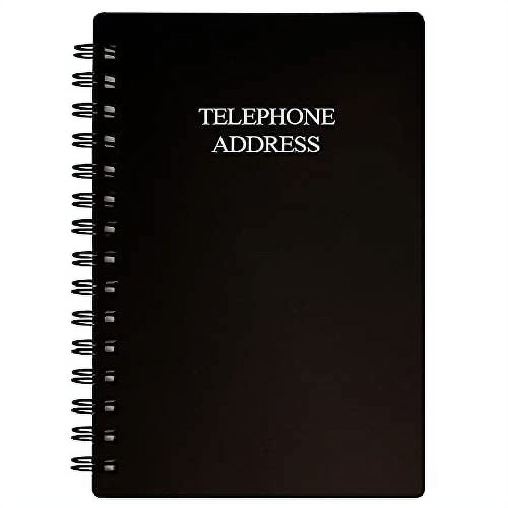 Telephone Address & Birthday Book with Tabs, Address Log Book for