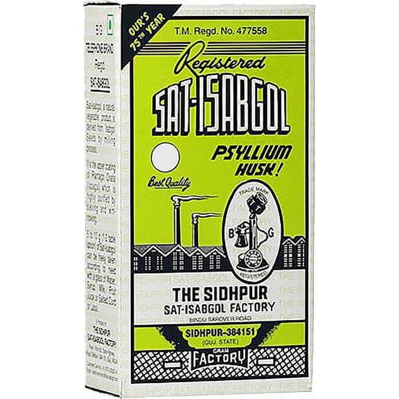 Telephone Brand Sat-Isabgol (Psyllium Husk) - 200 gms Pack of 3