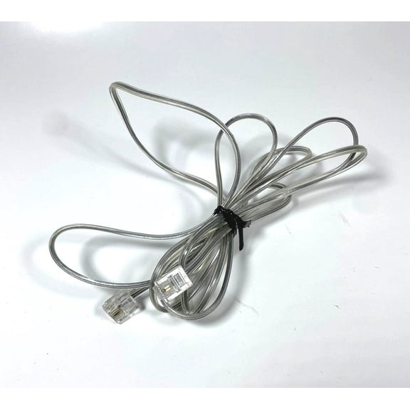 Telephone Cable RJ11 Male to Male 65-inch (5.4ft) Phone Line Cord