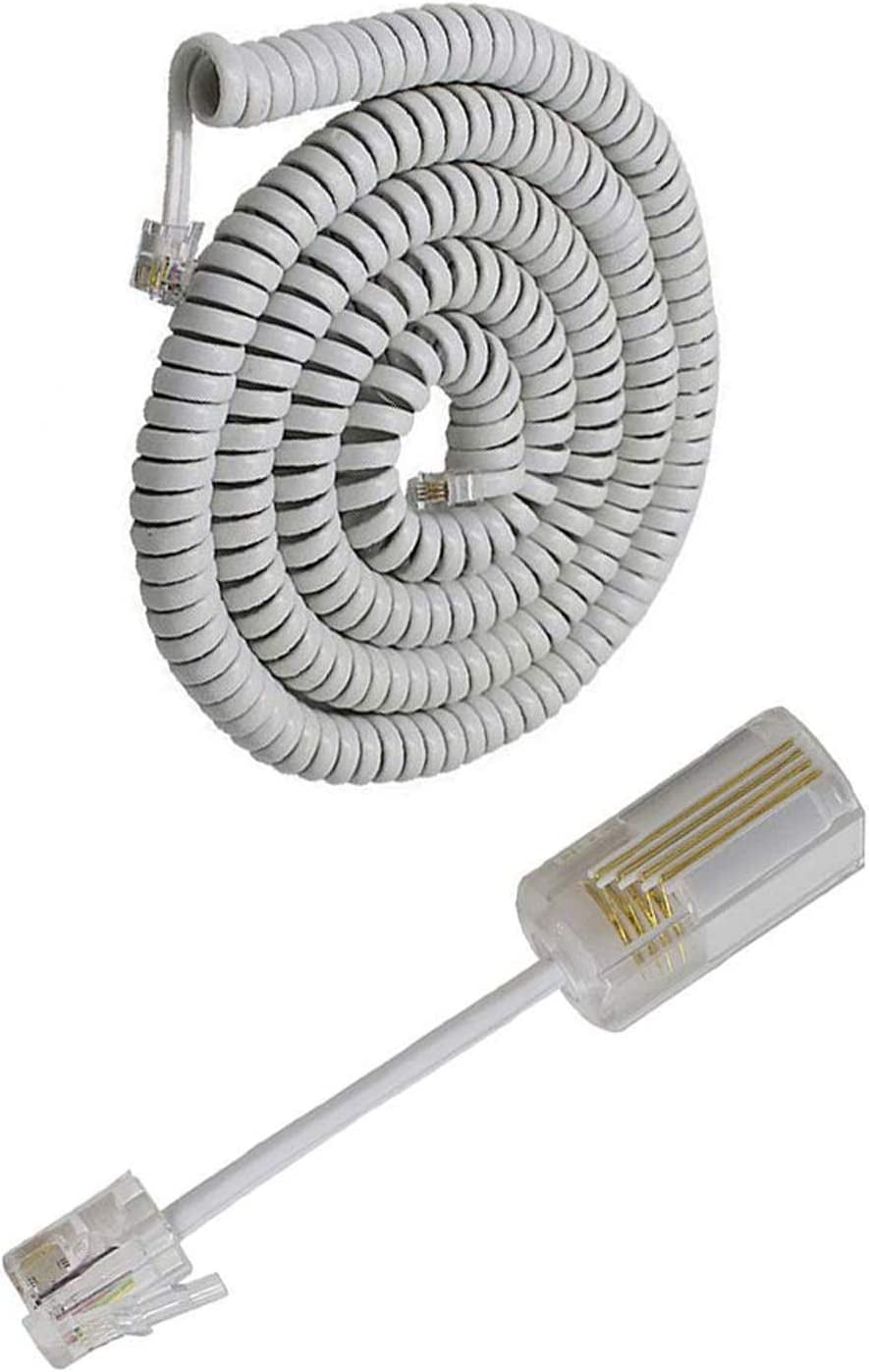Telephone Handset Cord Detangler, 1 Pack Landline Handset Cord Cable