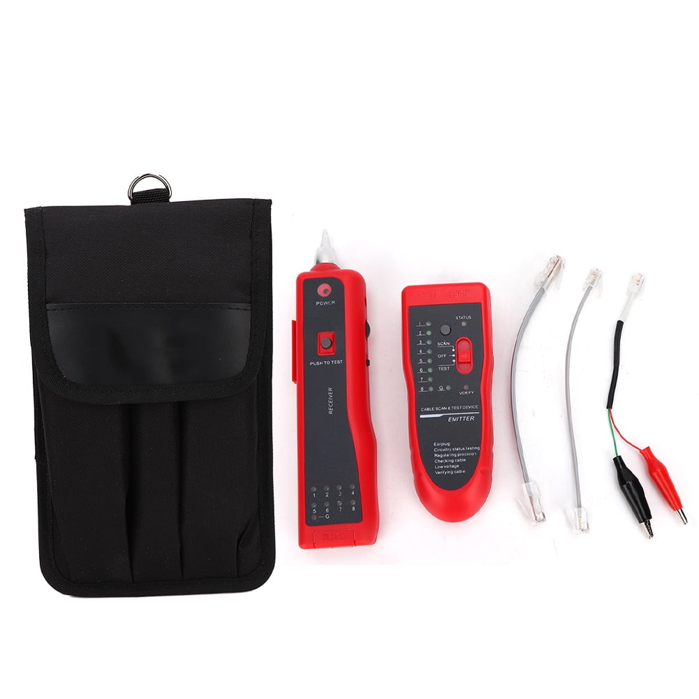 Telephone, LAN, TV Line Tester for Electric Connections Network Cable \u0026 Wire Tracker