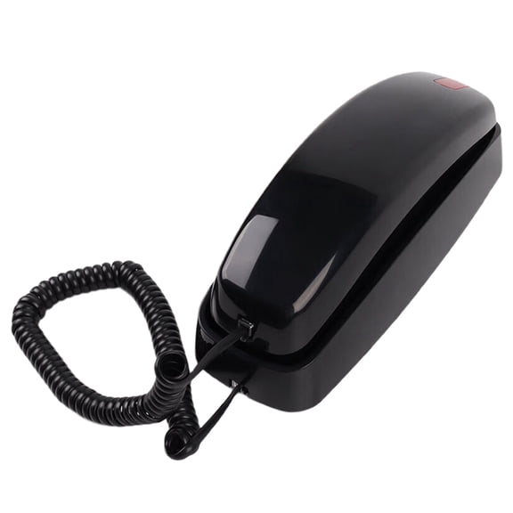 Telephone Landline Phones, Corded Home Phone,Trimline House Phone for Landline Wall Mount, Big Button Hotel Wall Phone A