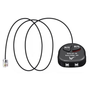 Telephone Training Adapter Y Splitter+Mute Button for Nortel Meridican Norstar Avaya Astra Headset