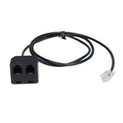 Telephone Training Adapter Y Splitter for RJ9 Headset or Handset Phone Splitter Compatible with Cisco, Yealink, Avaya, Plantronics, Polycom, ShoreTel, NEC, Aastra, Nortel, Mitel and Other IP Phones
