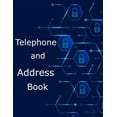 Telephone and Address Book : Large Print Phone Book & Adresses Book ...