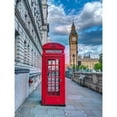 thumbnail image 1 of Telephone booth with Big Ben  London  UK Poster Print by Assaf Frank, 1 of 2