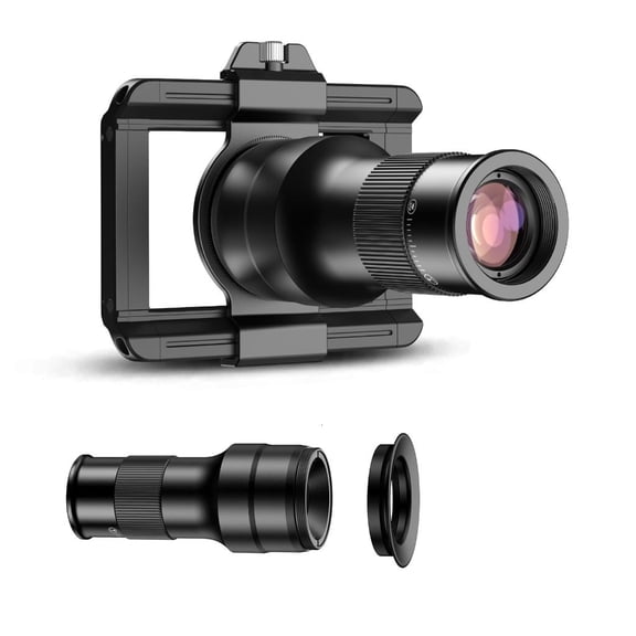 Telephoto Macro Lens 2 in 1 For Smartphones 6X Zoom 150mm Macro Universal Clip