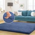 thumbnail image 1 of Teler Baby Play Mat, 59"x79" Memory Foam Area Rug – 1.2" Thick Playpen Mat for Toddlers and Children, Yoga Mat, Exercise Pad Mat, Carpet (Navy Blue), 1 of 7