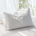 thumbnail image 1 of Teler Goose Feather Down Pillows for Sleeping，Hotel Collection Standrad Size Soft Bed Pillow，1 Pack, Standrad (20" x 26"), 1 of 10