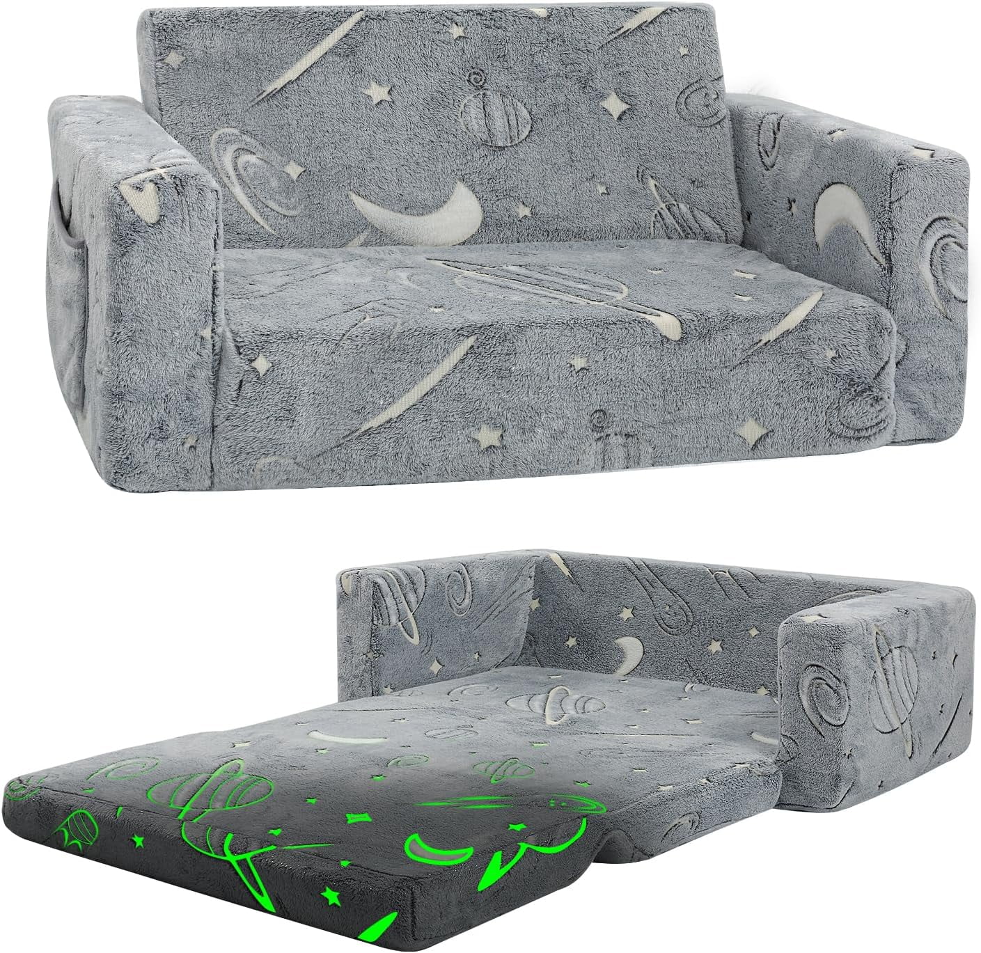 Fold up kids couch sale