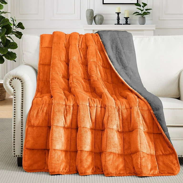 Teler Weighted Blanket Queen Size 15lbs 60 x 80 inches, Weighted