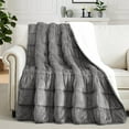 thumbnail image 1 of Teler Weighted Blanket for Adult, Fluffy Thick Warm Sherpa & Cozy Flannel Snuggle Heavy Blanket for Sofa Bed Calming, Queen Size (60"x80",20lbs), 1 of 7