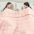 thumbnail image 1 of Teler Weighted Blanket for Adults (80" x 87", 20lb ) -Weighted Blanket King Size -Premium Heavy Blanket Nontoxic Glass Beads, 1 of 7