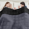thumbnail image 1 of Teler Weighted Blanket for Adults (80" x 87", 20lb ) -Weighted Blanket King Size -Premium Heavy Blanket Nontoxic Glass Beads, 1 of 9