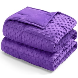 Well Being Super Soft Weighted Blanket Reverse to Sherpa, 12 lbs