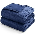thumbnail image 1 of Teler Weighted Lap Blanket for Kids（20" x 30"，2lbs）Weighted Lap Pad,Blue, 1 of 7