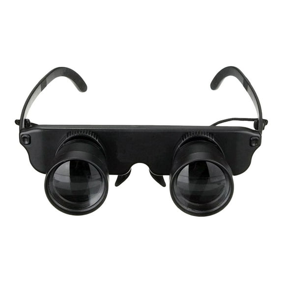 Telescope 3X Binocular Glasses Portable Multipurpose Folding Eyeglasses Ideal for Fishing Concerts Bird Watching Sports