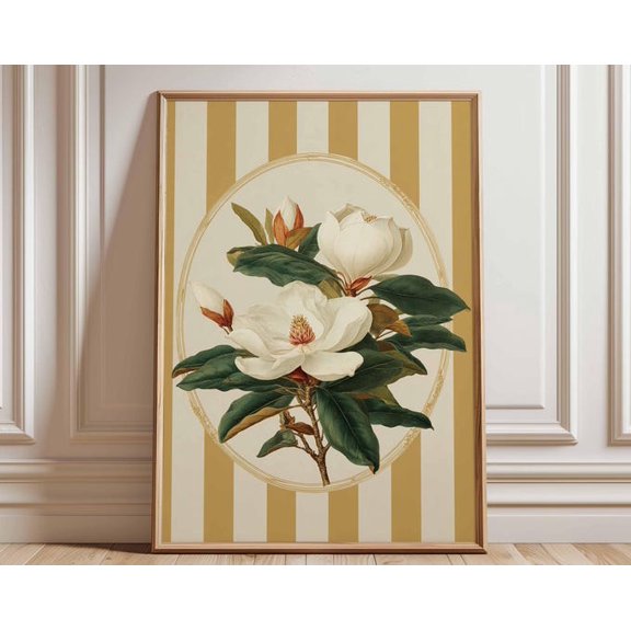 Telescope Blue Orange Illustration Astronomy Science Wall Art, Unframed Paper Poster 24x36in