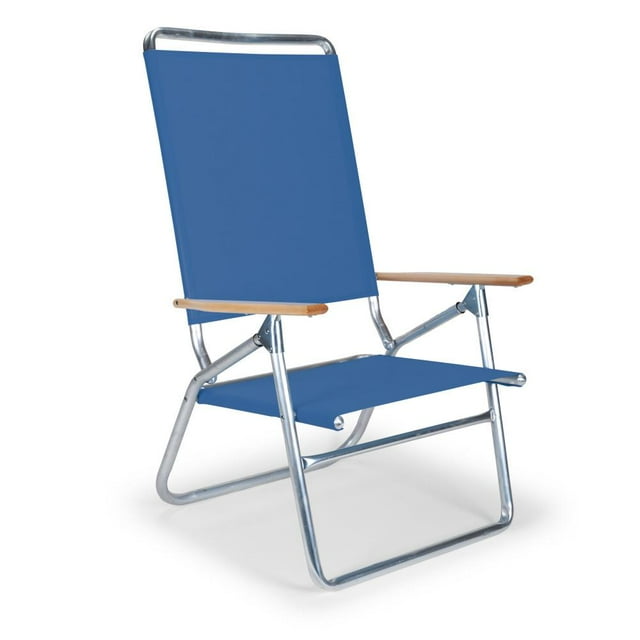 Telescope Casual Light and Easy High Boy Folding Beach Arm Chair Cobalt 71135D01
