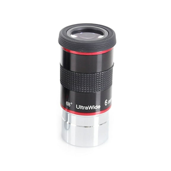 Telescope Eyepiece 1.25In 6mm/9mm/15mm/20mm UltraWideAngle 68° Astronomical Monocular Eyepiece for Planet Observation