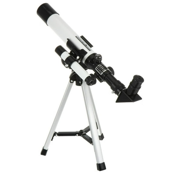 Telescope for Kids Beginners Adults,Aperture Refractor Telescopes for Astronomy Beginners,Portable Travel Telescope with Tripod,Astronomy Gifts for Kids Silver