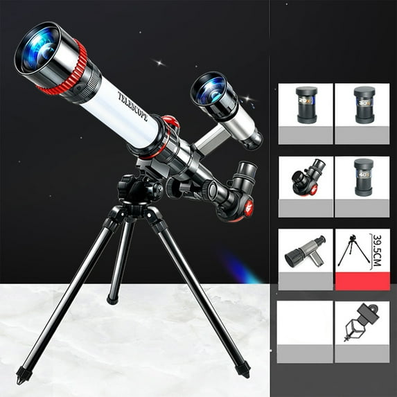 Telescope for Kids, Telescope for Adults Astronomy Gifts, Premium Refractor Telescope for Astronomical Exploration with Fully Coated Glass Optics,Portable Telescope for See Moon