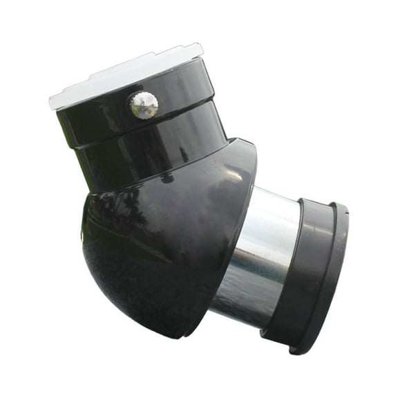 Telescope Mirror Erecting Prisms 1.25inch Star Diagonal Parts with Dust Cover Rounded Corners Optical Prismatic for Observation