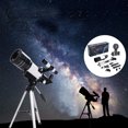 thumbnail image 1 of Telescope Telescope For Kids Astronomical Telescope For Adults Children Profession Refractor Telescope 400mm Focal Length High Magnification Telescope For Beginners Gift 150X, 1 of 9