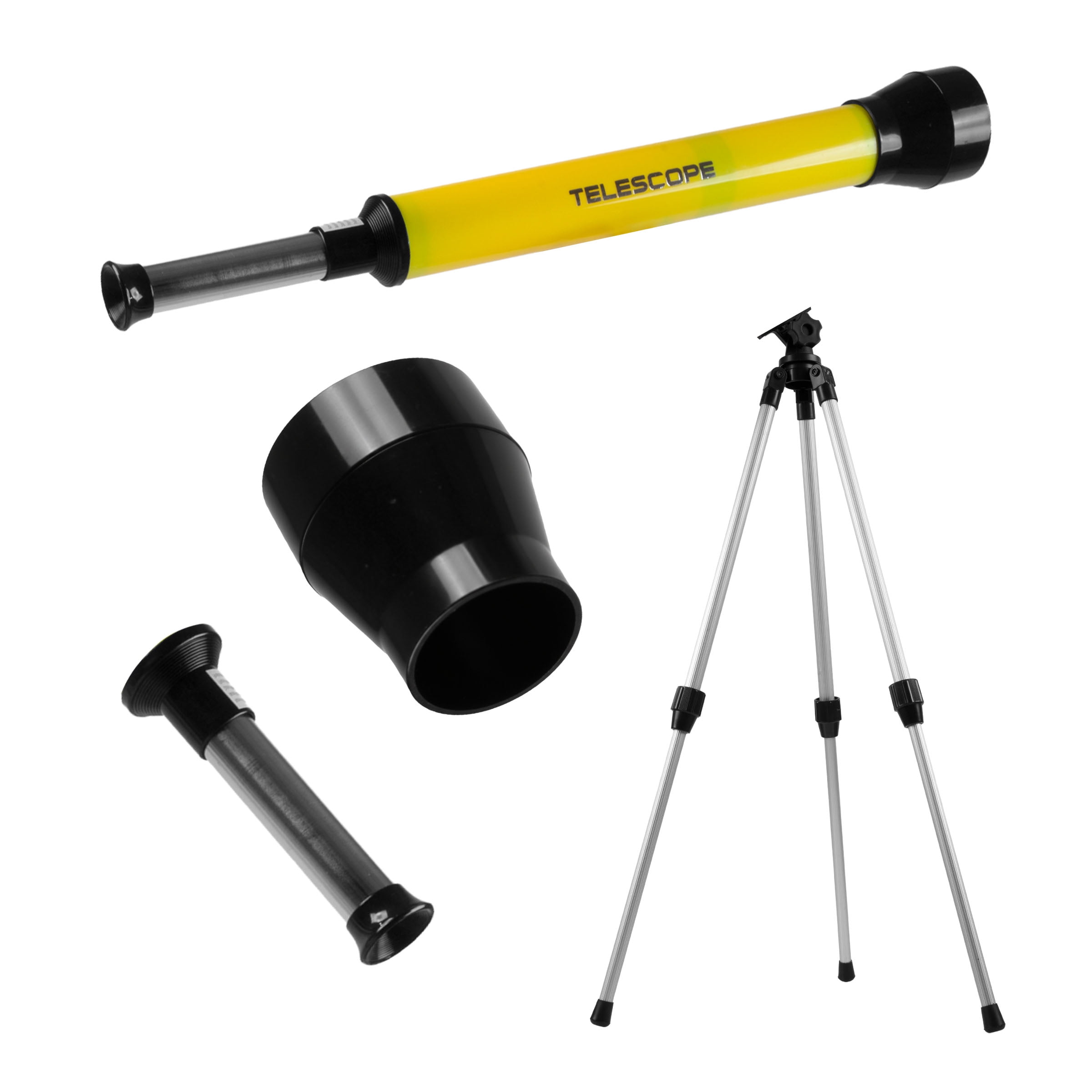 Telescope for Kids with Tripod - 40mm Beginner Telescope with Adjustable Tripod by Hey! Play!