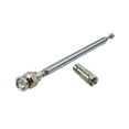 thumbnail image 1 of Telescopic Antenna For FM Radio AV Receiver Portable TV, 1 of 6