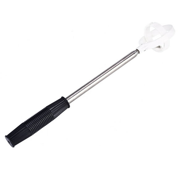 Telescopic Antenna Golf Ball Pickup Tool, White - Practical Retriever Scoop for Easy Use
