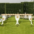 thumbnail image 1 of 6Mx3M Wedding Economy Telescopic Wedding Backdrop Stand Balloon Square Stand Gold, 1 of 12