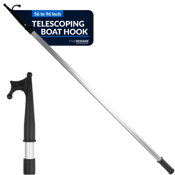 Telescopic Boat Hook - Extends from 56" to 96" - FO4724